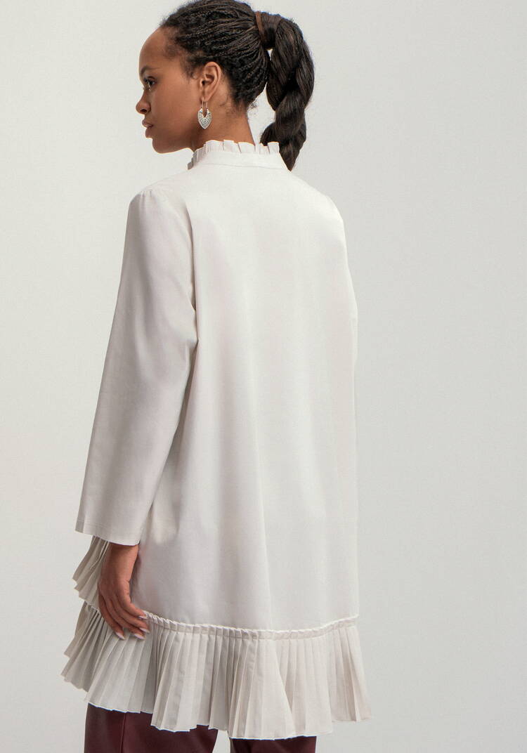 Туника с плиссированным воланом шир.  750, рис. 3