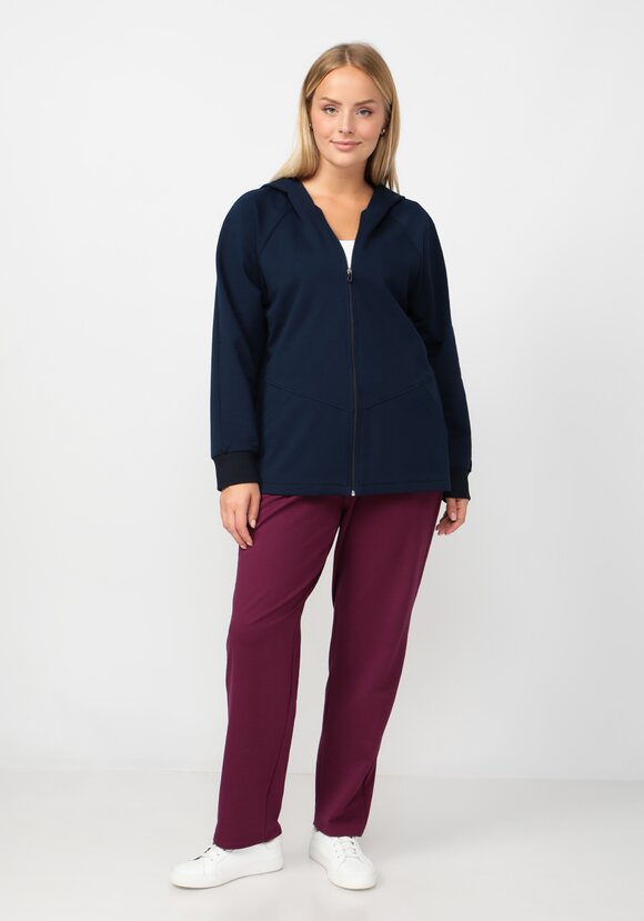 Худи на молнии с рукавом реглан шир.  580, рис. 7