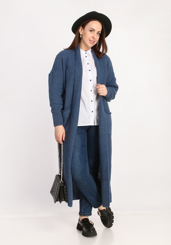 Кардиган Первая встреча шир.  580, рис. 25