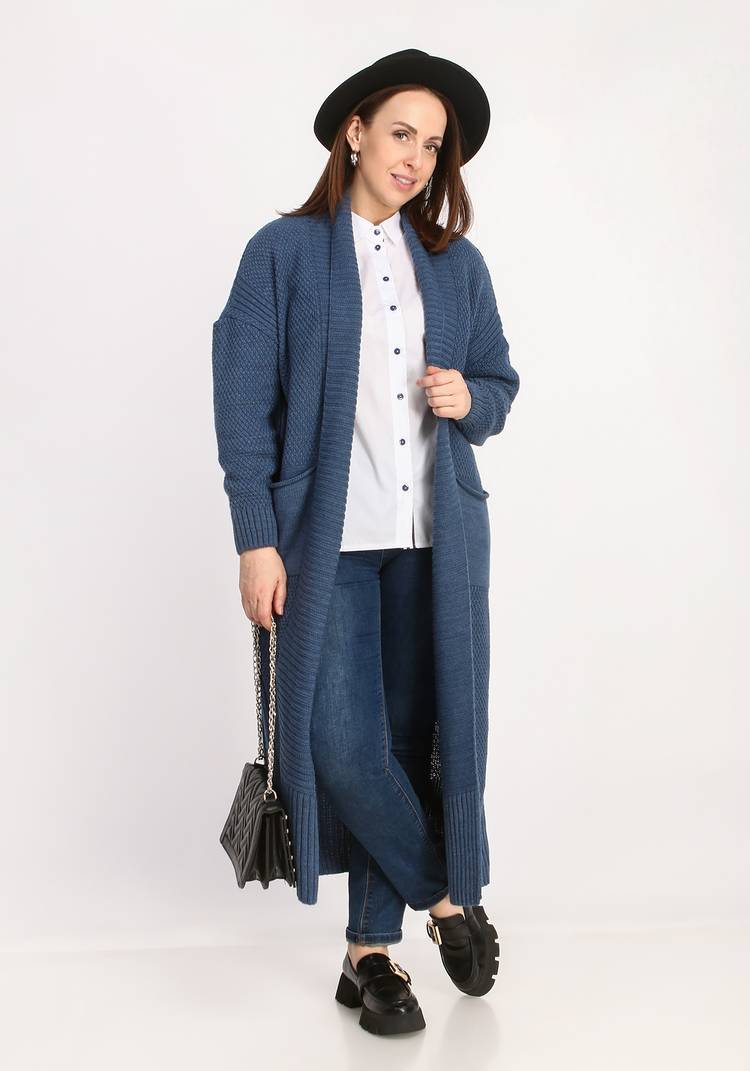 Кардиган Первая встреча шир.  750, рис. 25