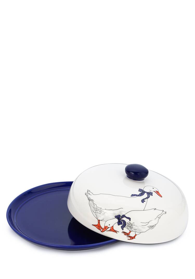 Блюдо сервировочное с крышкой шир.  750, рис. 21