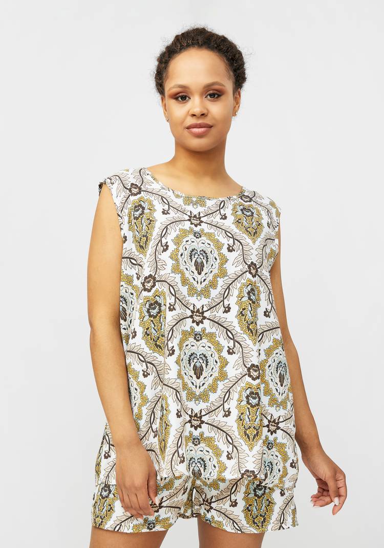 Комплект из майки и шорт Виолетта шир.  750, рис. 6