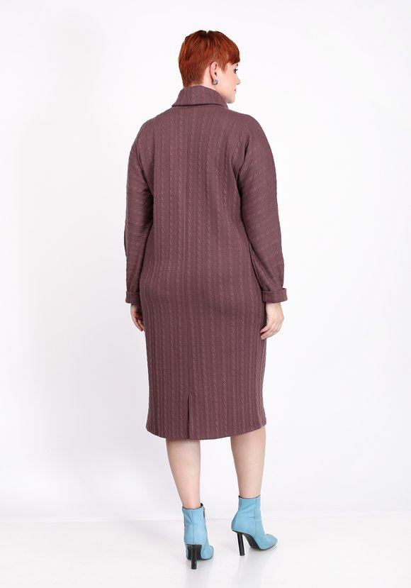 Платье свободного силуэта с воротником шир.  580, рис. 12