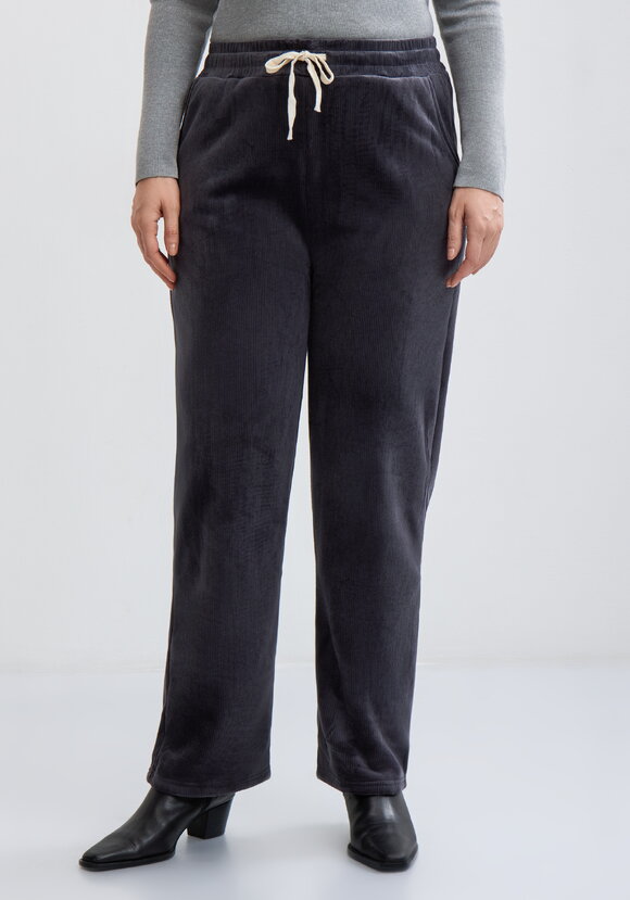 Брюки вельветовые утепленные шир.  580, рис. 10