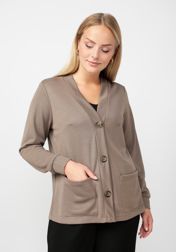 Трикотажный кардиган шир.  580, рис. 17