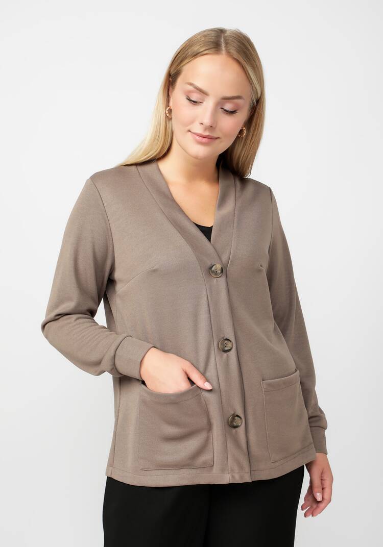 Трикотажный кардиган шир.  750, рис. 17