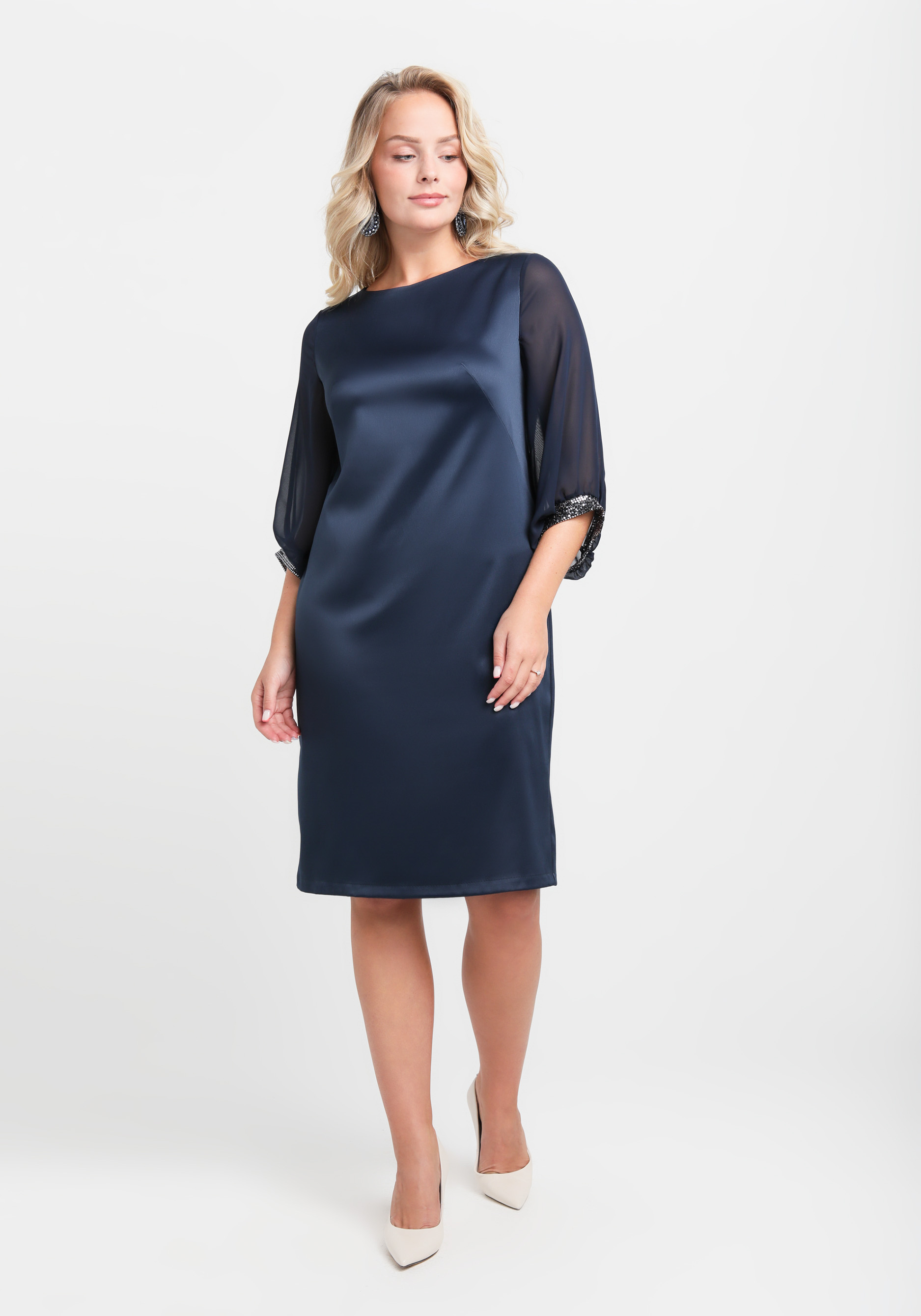 Платье quotСтиль quot рукавами из вуали 4499₽