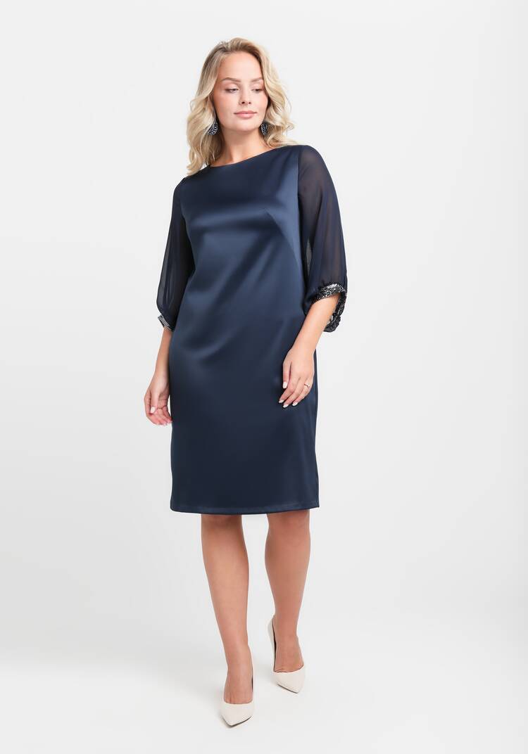 Платье Стиль рукавами из вуали шир.  750, рис. 9