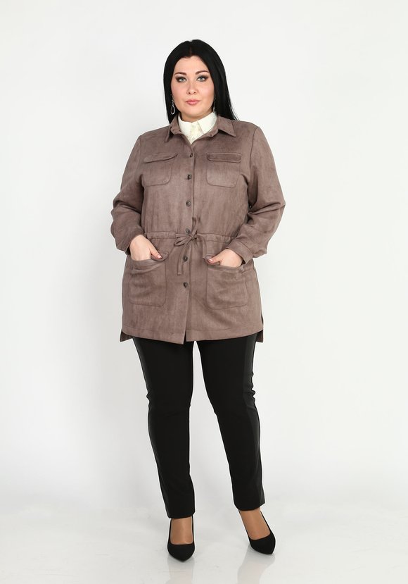 Рубашка из эко-замши шир.  580, рис. 1