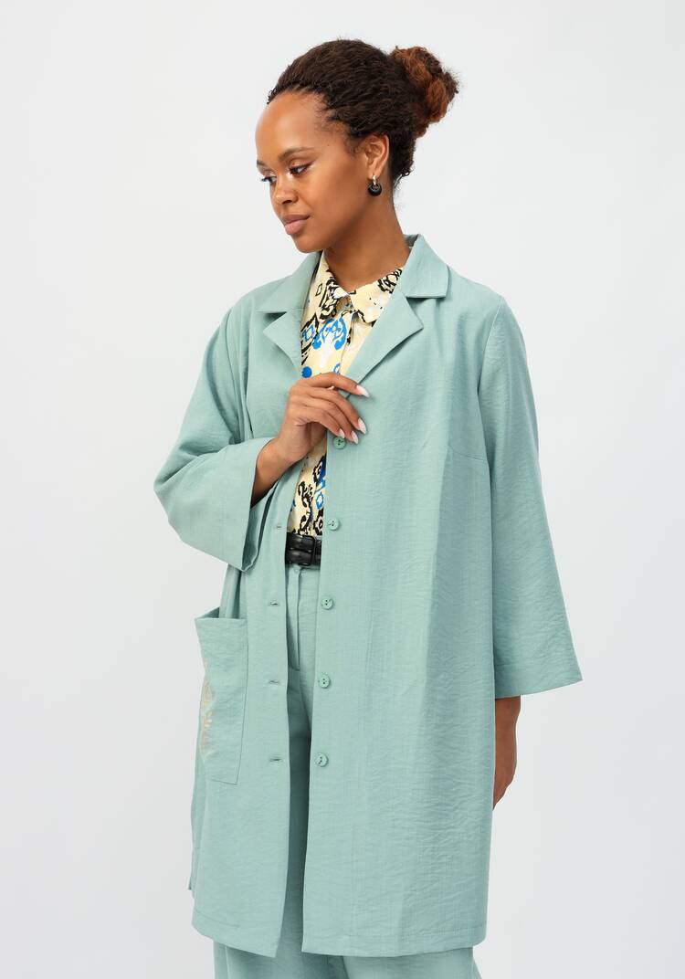 Кардиган с принтом на пуговицах шир.  750, рис. 8