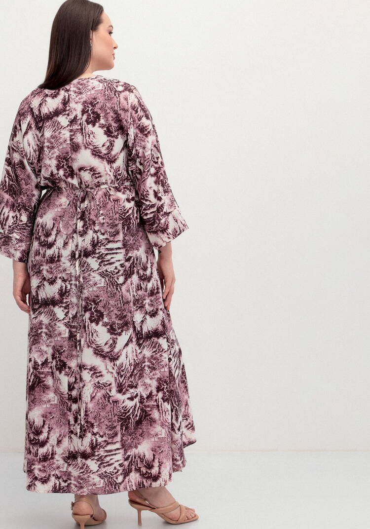 Платье на запах шир.  750, рис. 11