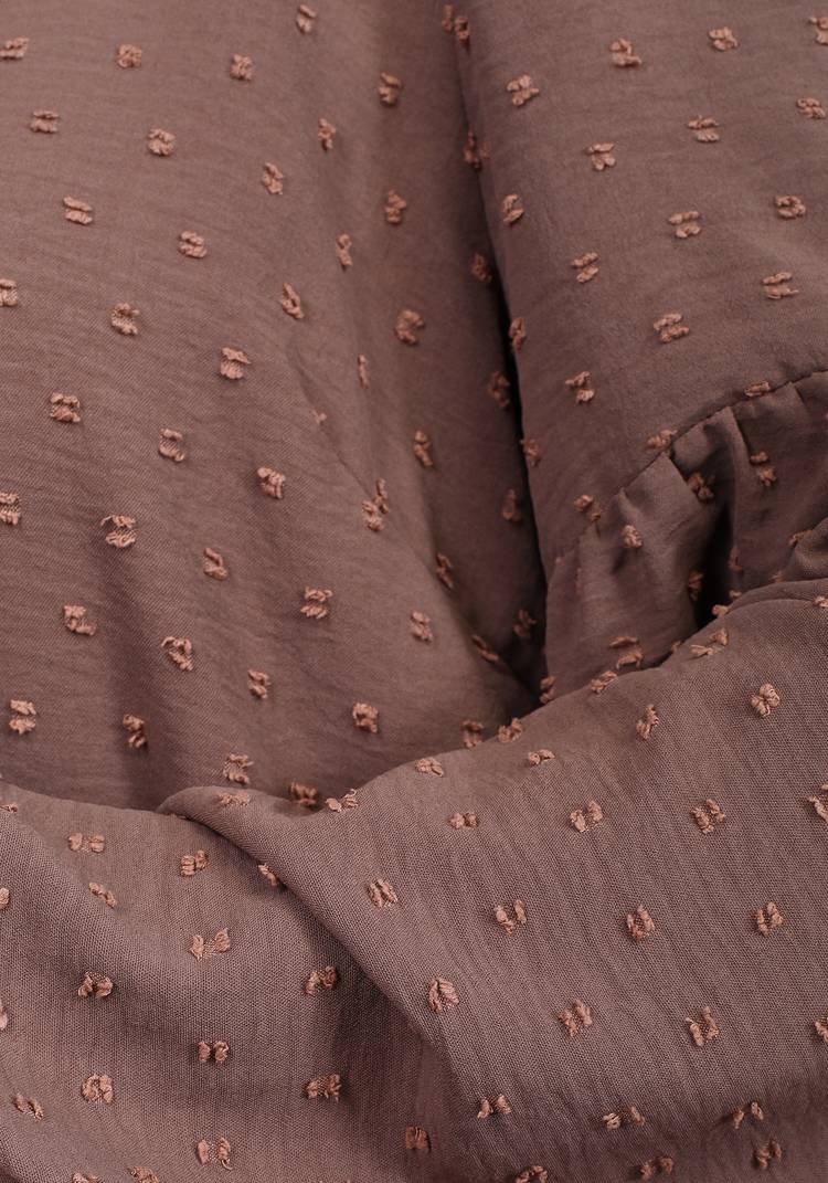 Блуза фактурная с объемным рукавом шир.  750, рис. 6