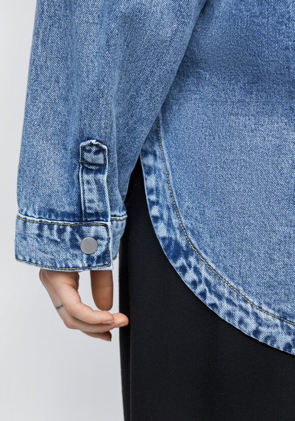 Джинсовая куртка Магия кристалов шир.  580, рис. 6