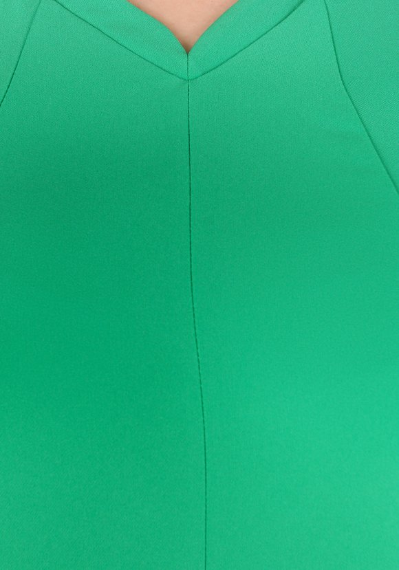 Платье свободного кроя с V-образным вырезом шир.  580, рис. 12