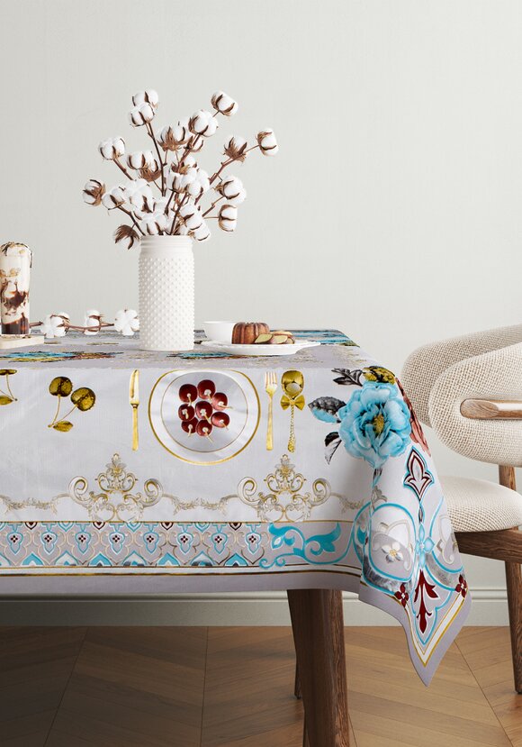 Скатерть Золотая середина шир.  580, рис. 1