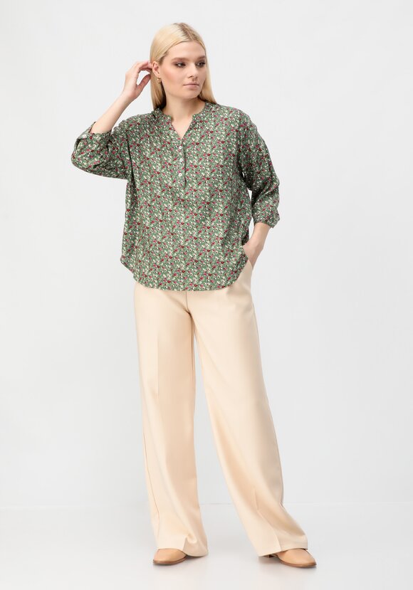 Рубашка с цветочным принтом Элен шир.  580, рис. 2