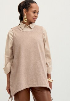 Жилет на кулиске по низу