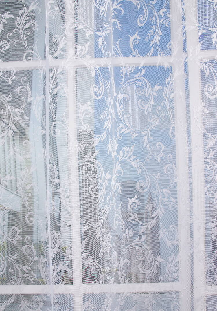 Тюль-жаккард Морозный узор шир.  750, рис. 3