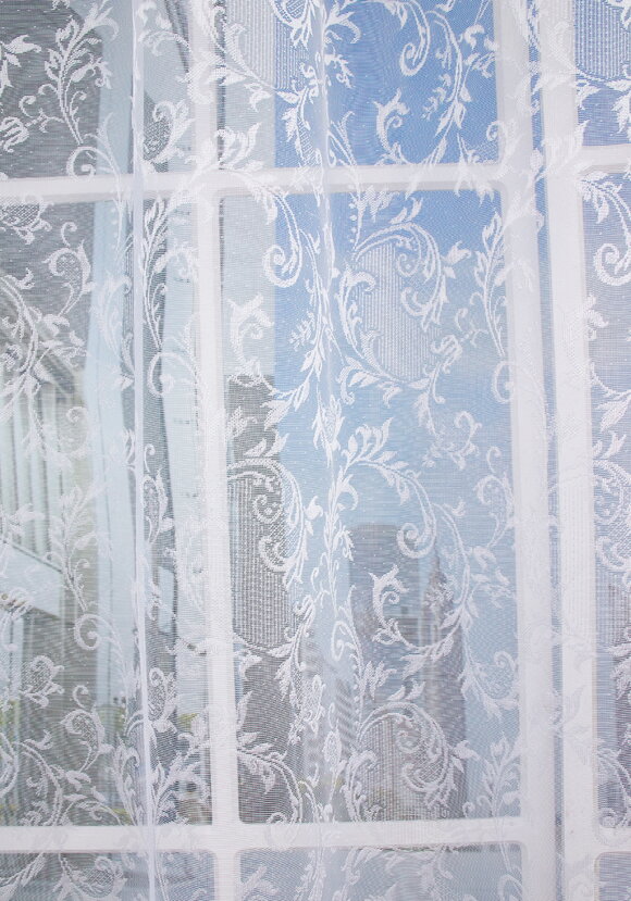 Тюль-жаккард Морозный узор шир.  580, рис. 3