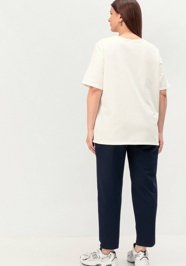 Комплект брючный с принтом на футболке шир.  750, рис. 3