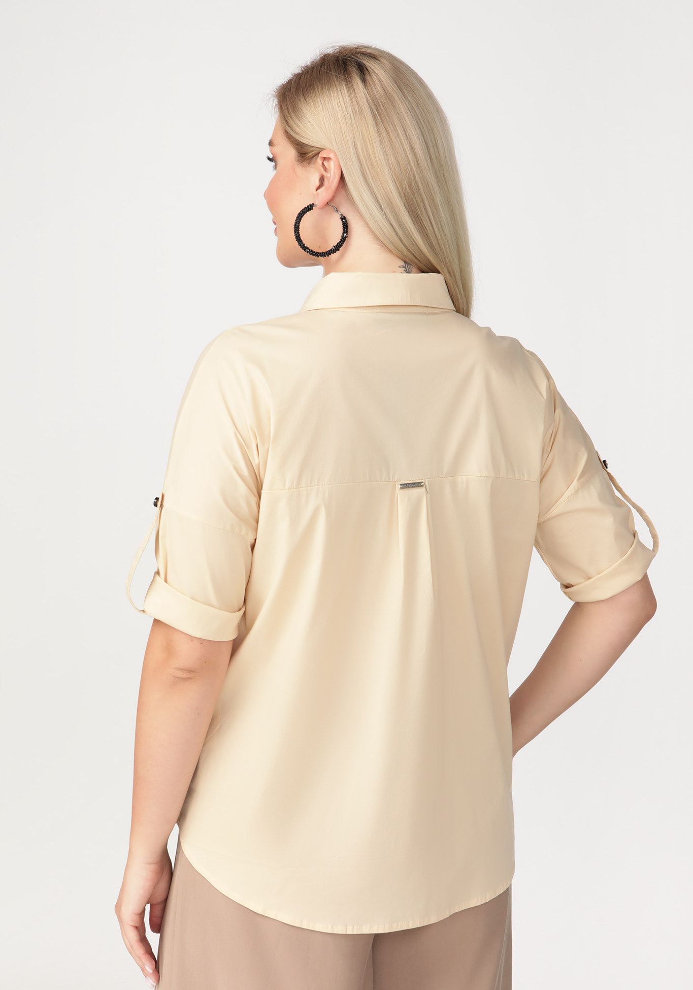 Блуза «Современный взгляд» Milanika, цвет бежевый, размер 46 - фото 6