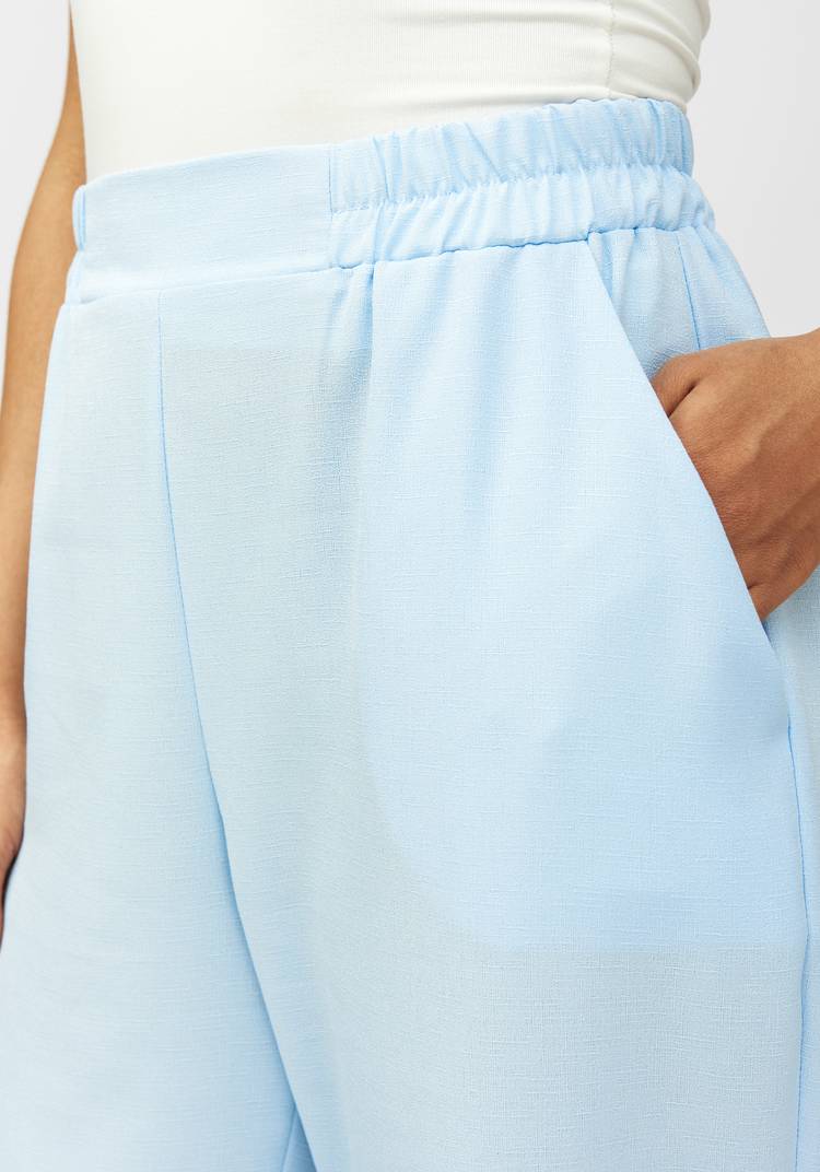 Брюки с карманами на резинке по поясу шир.  750, рис. 20