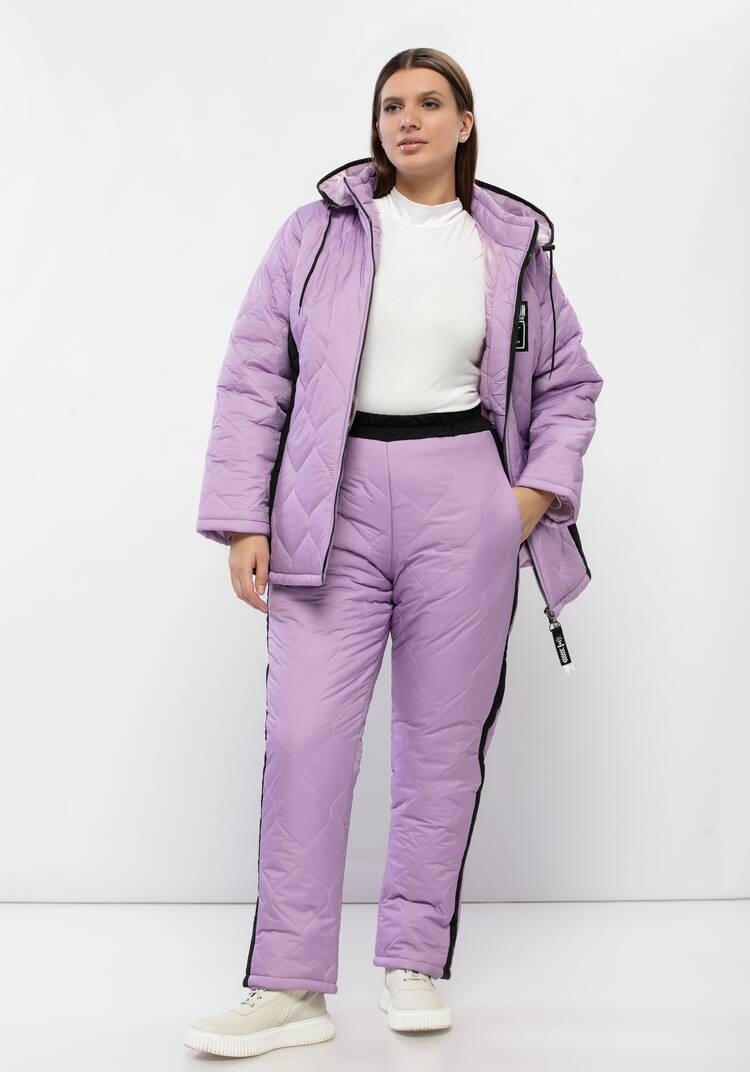 Брюки утепленные с лампасами шир.  750, рис. 14