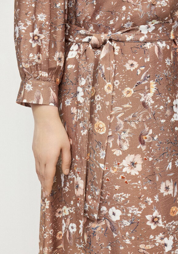 Платье с принтом по рукавам Герда шир.  580, рис. 23