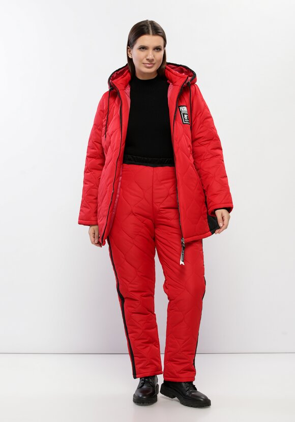 Брюки утепленные с лампасами шир.  580, рис. 7