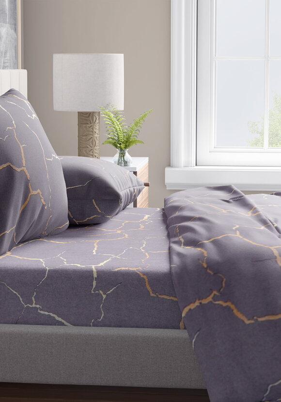 Простыня из поплина Кракелюр шир.  580, рис. 5