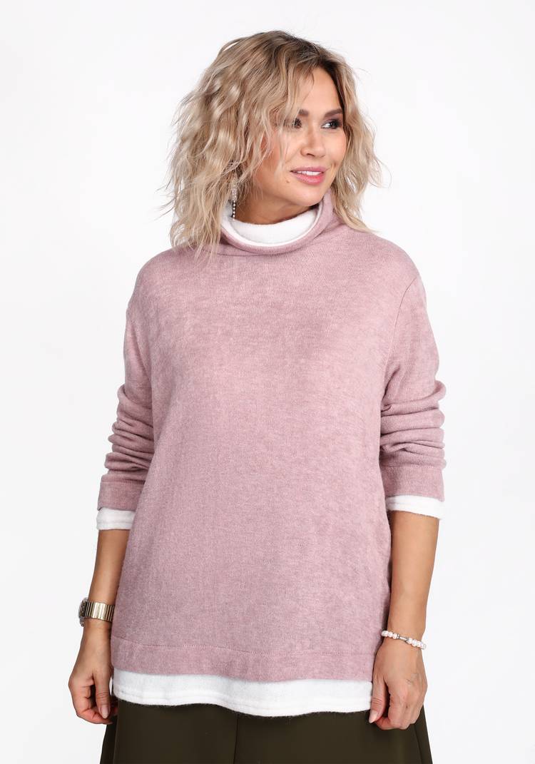 Водолазка комбинированная с длинным рукавом шир.  750, рис. 5