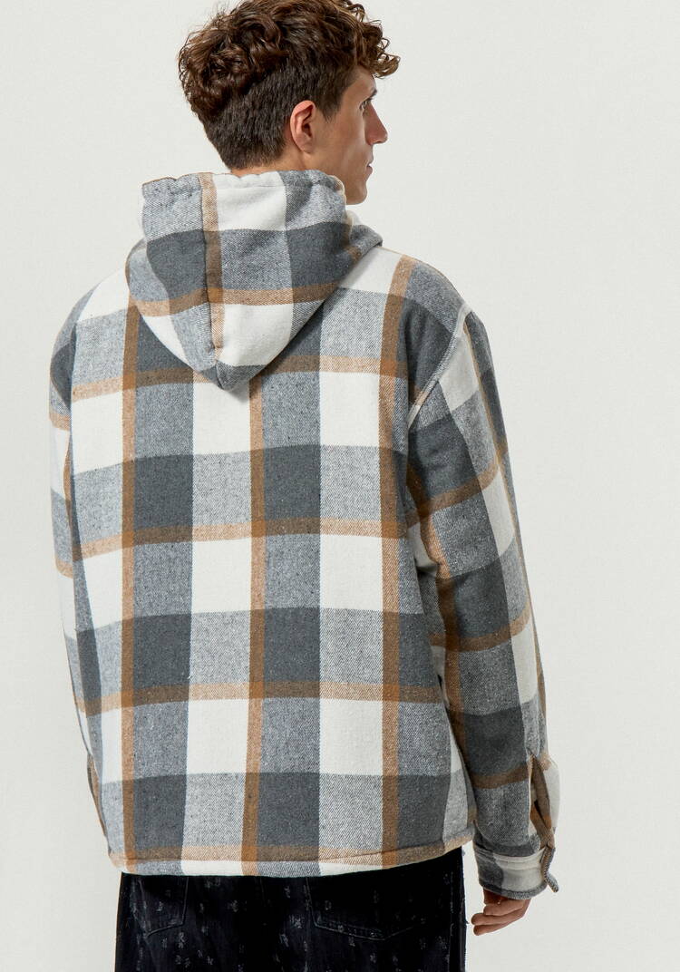 Рубашка с капюшоном и подкладом из шерпы шир.  750, рис. 39