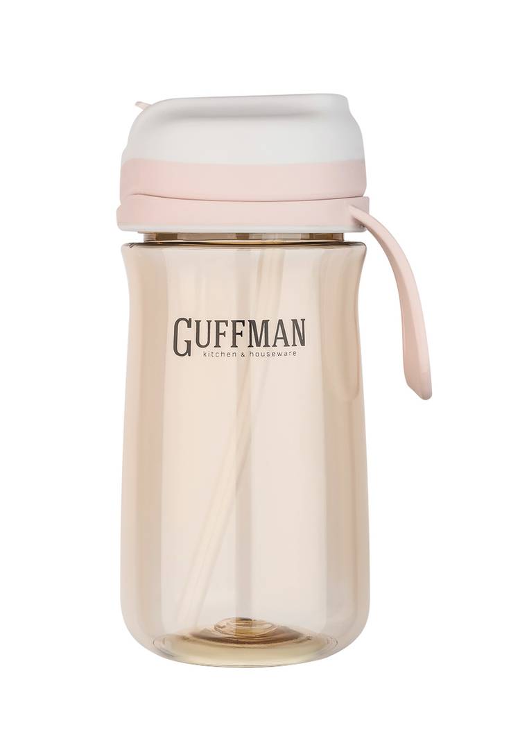 GUFFMAN бутылочка Smart kid 450 мл, розовая шир.  750, рис. 1
