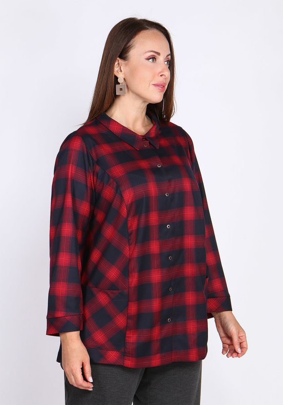 Рубашка прямого силуэта шир.  580, рис. 2