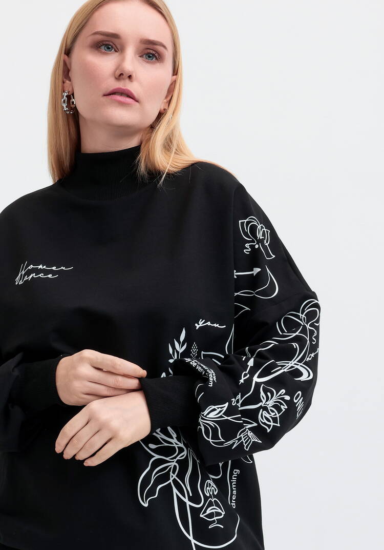 Толстовка Цветочный рай шир.  750, рис. 12