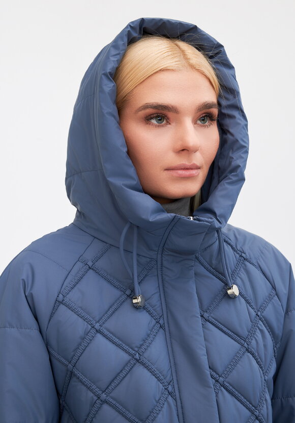 Куртка с капюшоном, стеганная Эшли шир.  580, рис. 13