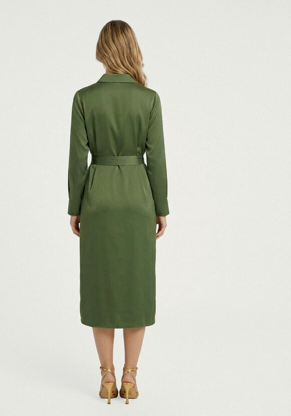 Платье шелковое прямое Лея шир.  580, рис. 7