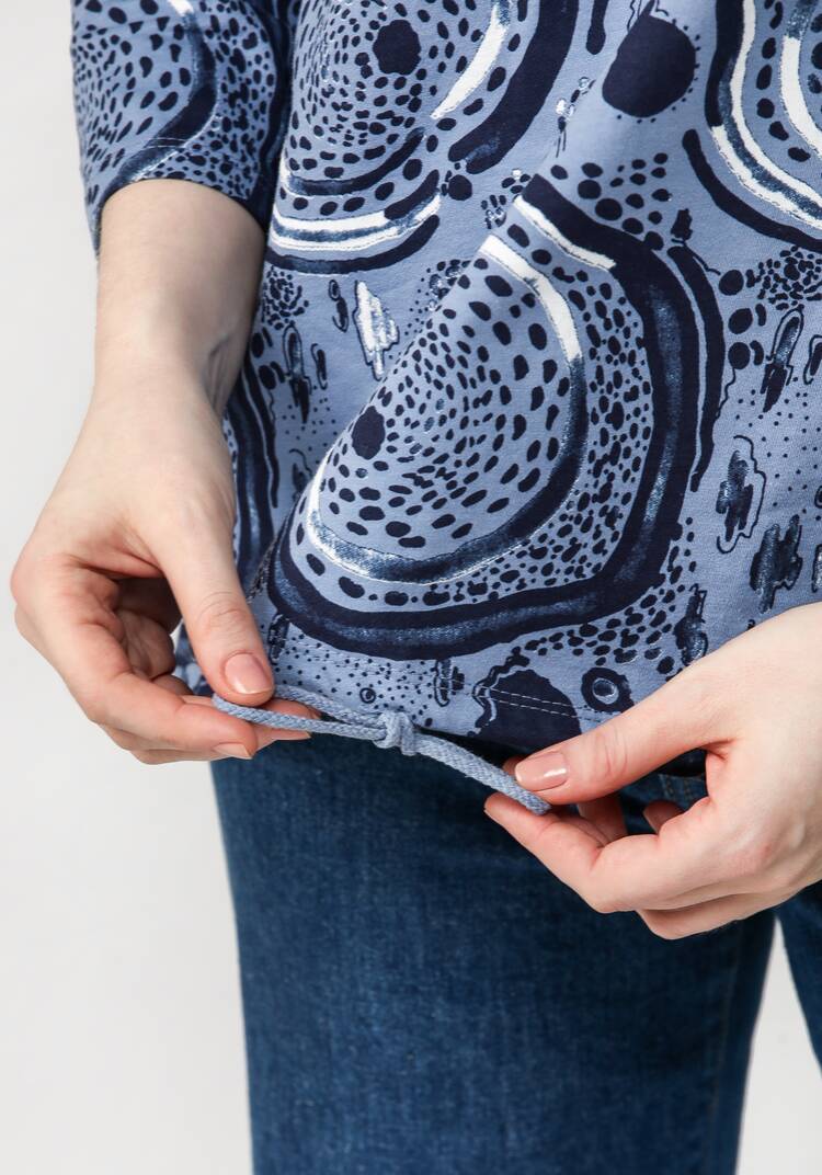 Джемпер с оригинальным орнаментом Моника шир.  750, рис. 13