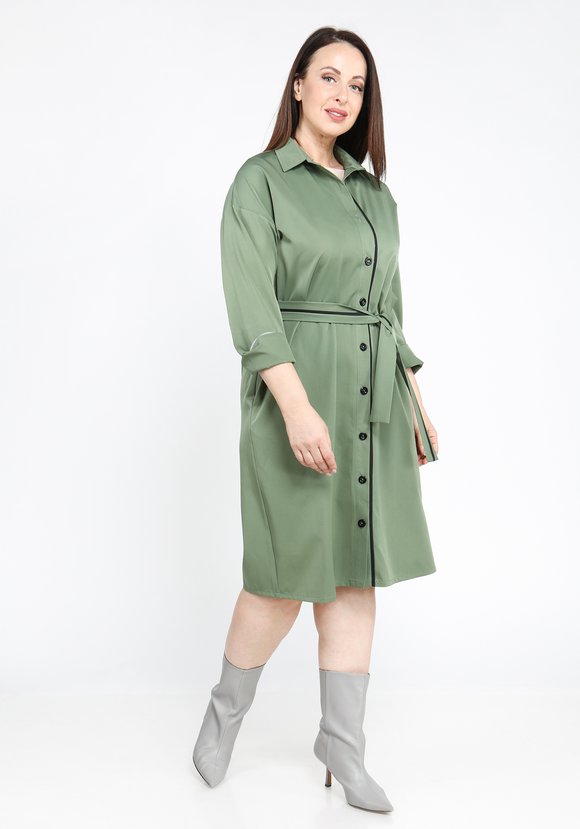 Платье-рубашка Роуз шир.  580, рис. 2