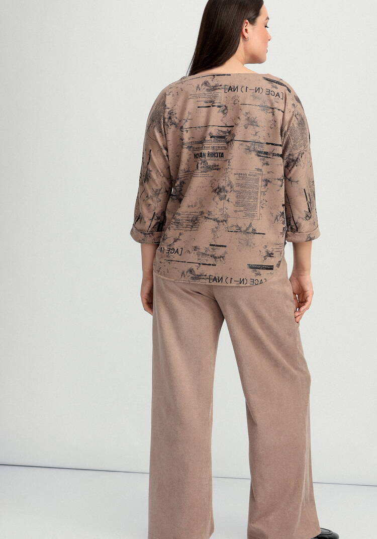 Костюм свободного кроя шир.  750, рис. 22