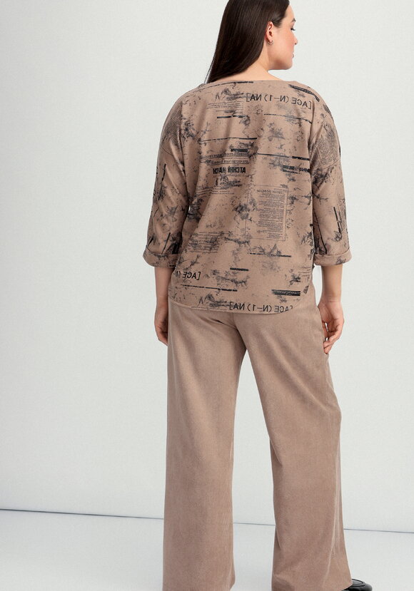 Костюм свободного кроя шир.  580, рис. 22