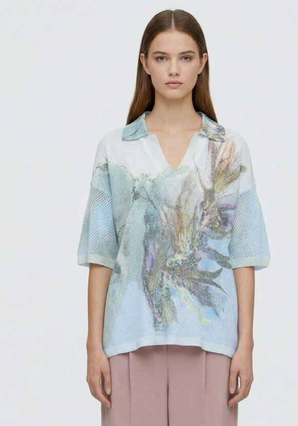 Джемпер-поло Люксембург шир.  580, рис. 2