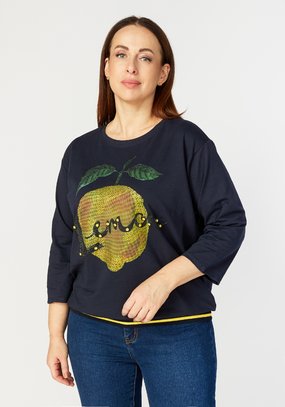 Лонгслив женский Цитрон