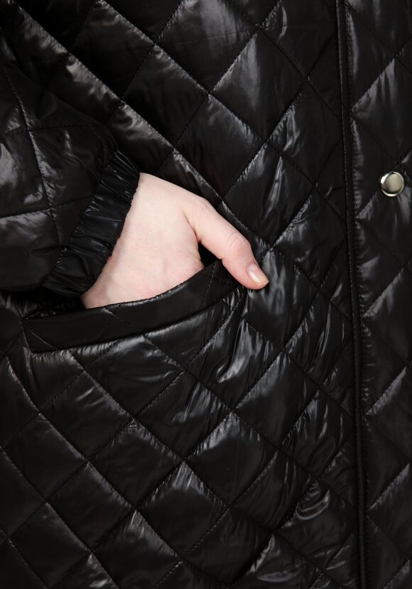 Куртка женская оверсайз с капюшоном шир.  580, рис. 13