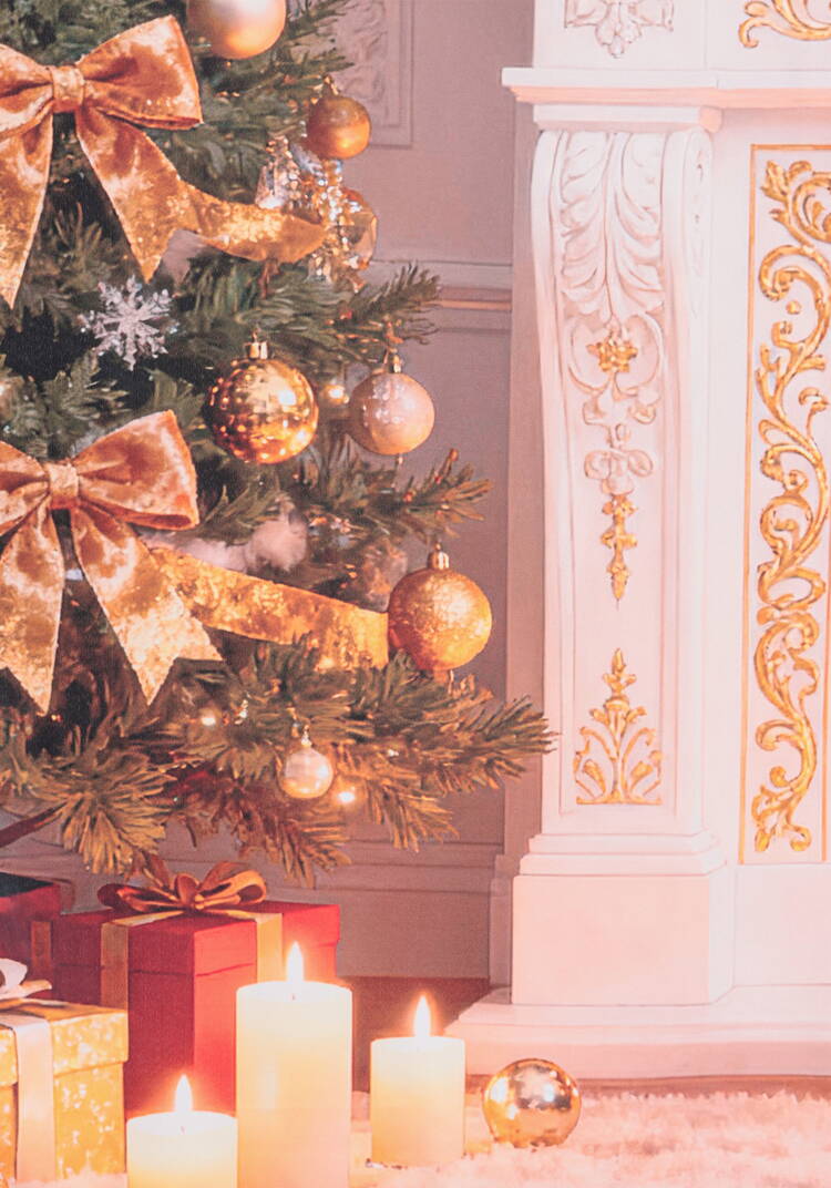 Портьеры Зимняя сказка шир.  750, рис. 6