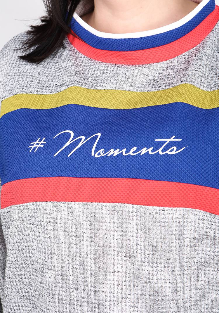 Джемпер с яркими вставками шир.  750, рис. 4