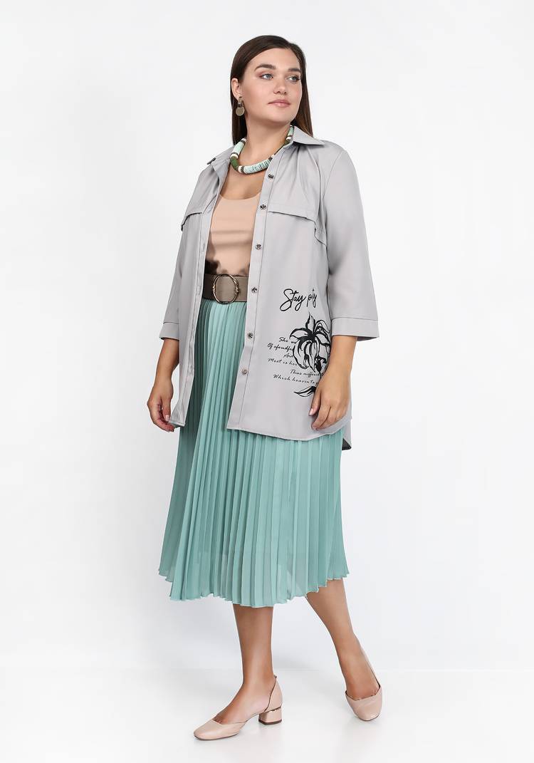 Блуза Приятная прогулка шир.  750, рис. 16