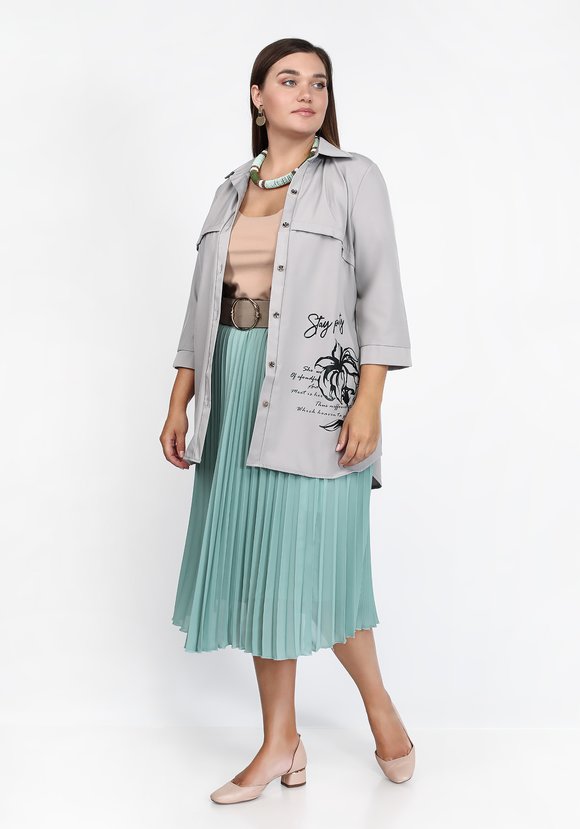 Блуза Приятная прогулка шир.  580, рис. 16