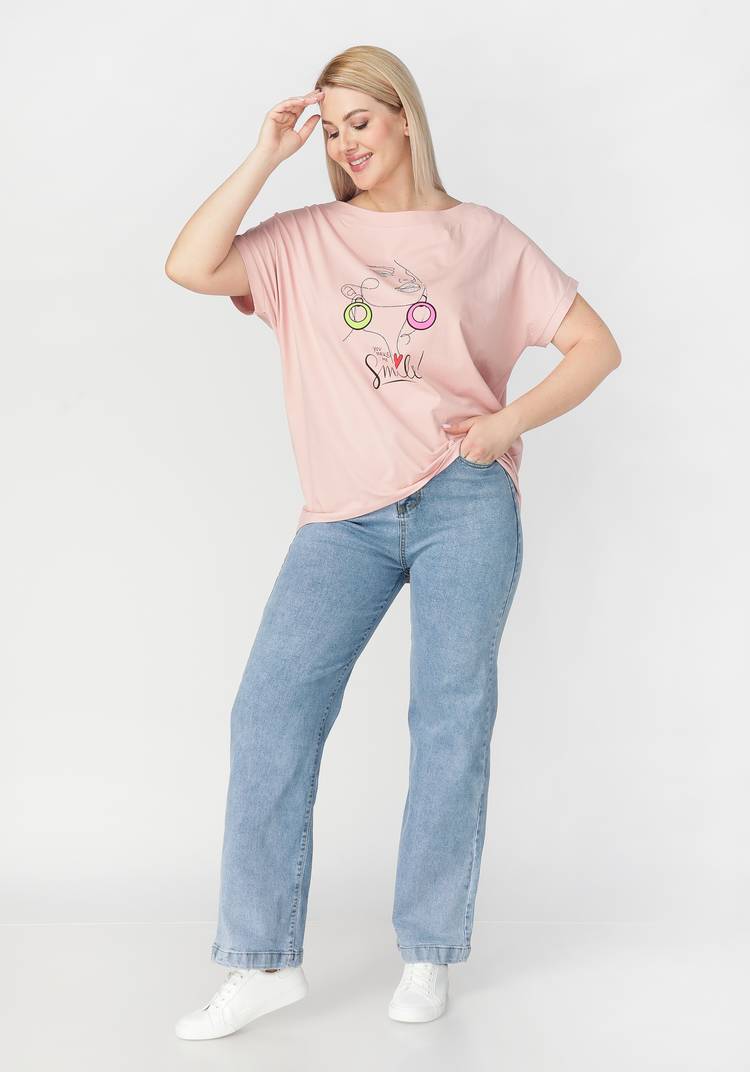 Футболка женская Виолетта шир.  750, рис. 13