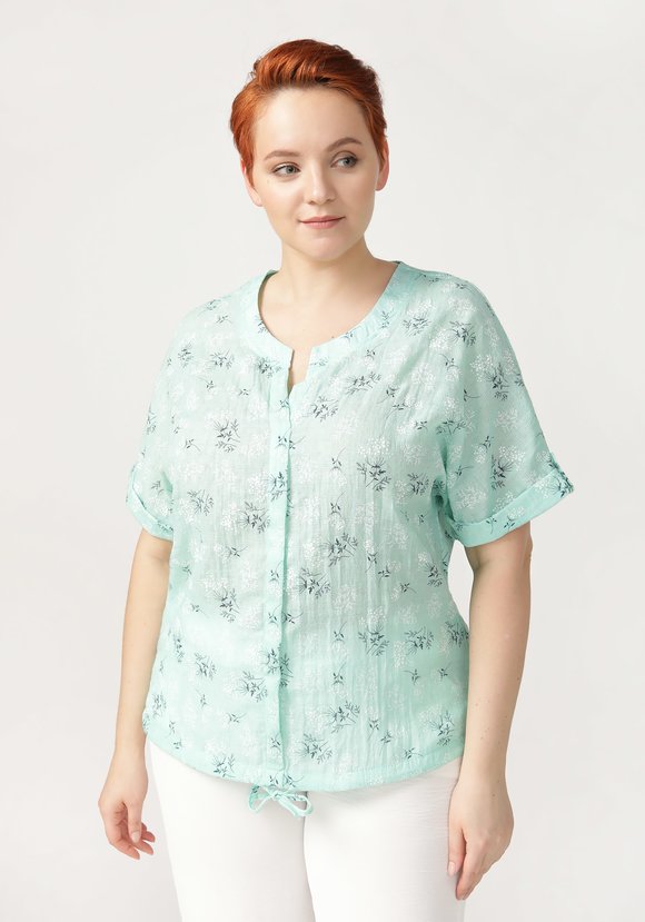 Блуза Нежный день шир.  580, рис. 2